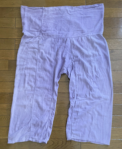 タイパンツ ラベンダー 薄紫 タイ製 コットン100