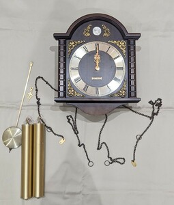 昭和レトロ アンティーク　分銅式　掛時計