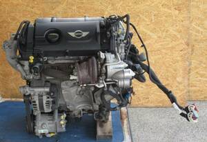 [Rmdup40847] BMW ミニ R56 LCI クーパーS SV16 エンジン 本体 N18B16A 実働車 適合確認可 (ターボ/R55/クラブマン/R57/コンバチ/R58/R59)