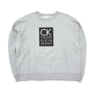 ☆送料無料☆ 90s ビンテージ CALVIN KLEIN JEANS カルバン クライン ジーンズ カナダ製 スウェット トレーナー 90年代 古着 XXL メンズ