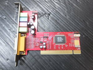 送料\150～! C3DX HSP56 CMI8738 PCI-SX サウンドカード C-Media HRTF Audio Con