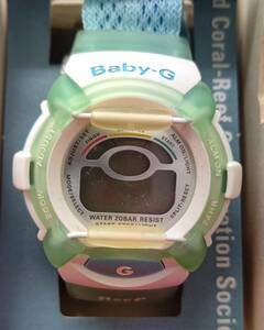 ★未使用品★ 1円 CASIO カシオ G-SHOCK Baby-G W.C.C.S. BGR-200WC-2BT　電池切れ