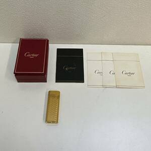 【TS0512】Cartier カルティエ ガスライター ゴールド 動作未確認 喫煙具 着火具 レトロ アンティーク コレクション