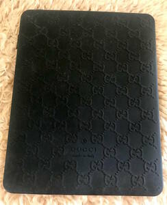 即決　レア グッチ GUCCI iPad ラバー ケース GG柄