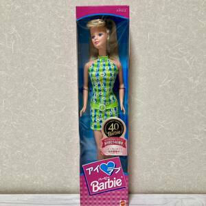 ★バービー人形 マテル Barbie 新品未開封 アイラブバービー 着せ替え 教育 ドール 人形 バービー 40周年記念 MATTEL