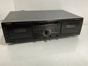 TEAC ティアックダブルオートリバースカセットデッキ W-790R ブラック 現状品　オーディオ機器 ダブルカセットデッキ Wカセットデッキ