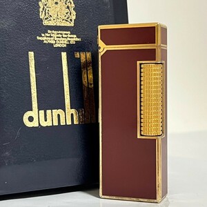 １円スタート dunhill ダンヒル ローラー ライター ガスライター 箱付き　a29