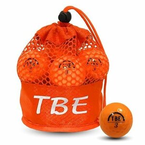 送料無料 TOBIEMON 2ピースゴルフボール 公認球 1ダース【12個入り】パールオレンジ T-2PO