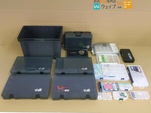 メイホー バーサス VS-9030 VS-3040 4個付き、ダイワ UC-900DP など タックルケース ルアーケース 小物ケース など 計13点セット