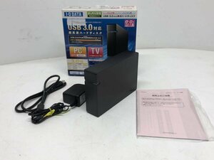 I-O DATA HDCA-UT3.0K 外付けHDD 3TB■現状品【TB】