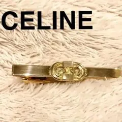 CELINE セリーヌ　ネクタイピン　ゴールド　トリオンフ　卒業式　入学式