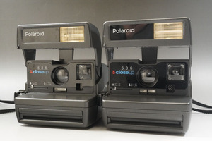 1円~【778】Polaroid/ポラロイド　まとめ2点　636 closeup 600Film　レトロ　ビンテージ