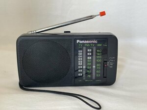M510　Panasonicパナソニック　TV-FM・AM　3バンド　レシーバ　RF-U45　コンパクトラジオ