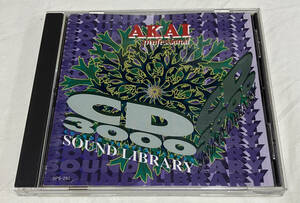 AKAI CD-ROM CD3000 SOUND LIBRARY