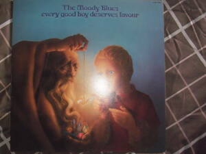 昭和レトロ、ムーディブルース（Moody Blues）童夢（every good boy deserves Favour)、アルバム中古美品です。