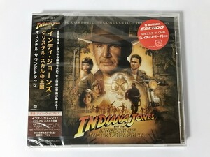 TI375 未開封 インディ・ジョーンズ クリスタル・スカルの王国 オリジナル・サウンドトラック 【CD】 0425