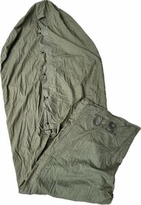 貴重新品 US ARMY M-1945 ミリタリーシェラフ 寝袋 コットン マミー型 デッドストック アメリカ軍 アーミー 野営 サバゲー ソロキャンプ 