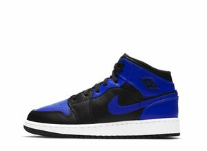 NIKE AIR JORDAN 1 MID GS "HYPER ROYAL" 23.5cm 554725-077