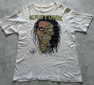 80`sガスタンクtシャツgastunk BAKI pushead zorlac thrasher powell skull skates buttstain s.o.b lipcream 