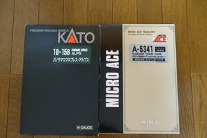 マイクロエース　イベント限定　167系アコモ改良車タイプ　しんせんやまなし色　4両　と　KATO　10-158　パノラマアルプス　7両