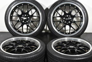 ☆BBS RS-GT RS907H 18インチ☆鍛造品☆PCD100 7.5J +48☆ヨコハマ ブルーアース☆215/40R18☆プリウス 86 BRZ レガシィ インプレッサ☆