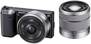 ソニー SONY ミラーレス一眼 α NEX-5 ダブルズームレンズキットE16mm F2.