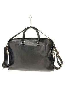 COACH◆ショルダー金具欠品/ブリーフケース/レザー/BLK/無地/F72979