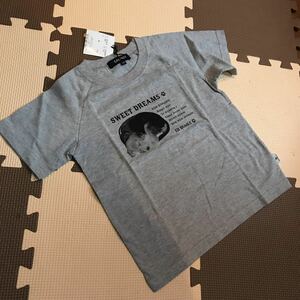 子供用　男女兼用　EASTBOY Tシャツ　110サイズ　2枚セット　グレー　未使用　ワンちゃん