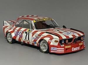 Minichamps 1/18 BMW 3.0 CSL Luigi Racing UFO #71 ◆ 1位 24h Le Mans 1977 (IMSA Class) ◆ 1 of 804 pcs ミニチャンプス 155 772571