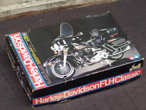 M10790 TAMIYA Harley-Davidson FLH Classic AMF 1/6thSCALE KIT NO.1607 1982年製 箱 破れ有 ゆうぱっく120 0605 