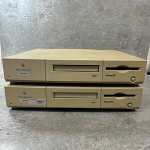 ビンテージ　アップル Apple デスクトップパソコン Macintosh 6100/60AV 6100/66 2台まとめ　マッキントッシュ PC コンピュータ