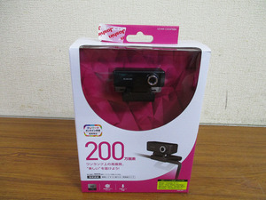 【LP/M】未使用 エレコム ウェブカメラ UCAM-C520FBBK webカメラ