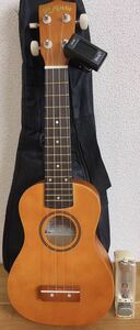 Ala Moanaアラモアナ UK-100G MH ソプラノ ウクレレ 中古 ukulele ギアペグ ケース チューナー オ メトロノーム付 マホガニー 弦高調整済