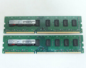 mem367 panram 8GBx2枚 16GB DDR3/PC3-12800 中古品