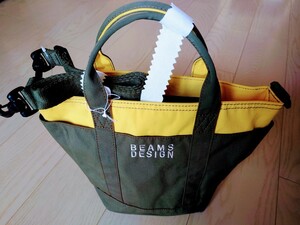 ★　新品・未使用　★　ＢＥＡＭＳ　ＤＥＳＩＧＮ　ビ―ムスデザイン　ゴルフ　ラウンドバッグ　カ―トバッグ　★