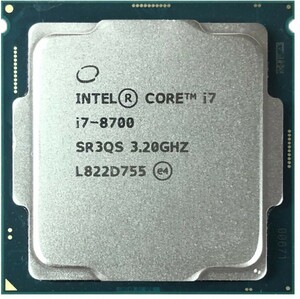 Intel Core i7-8700 SR3QS 6C 3.2GHz 12MB 65W LGA1151