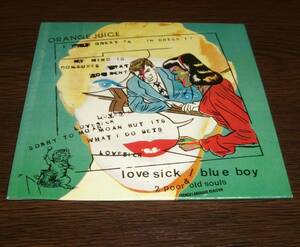 美品☆ Orange Juice / Lovesick/Blue Boy 輸入盤CDシングル ☆Edynn Collins Postcard Aztec Camera Pale Fountains Felt