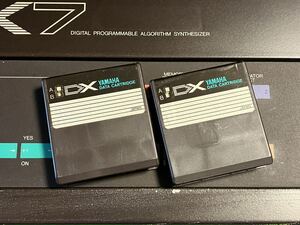 【即決・送料込み】YAMAHA DX7 VOICE ROM 1、2 セットヤマハ Cartridge 004