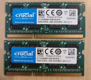 8GB DDR3L-1600