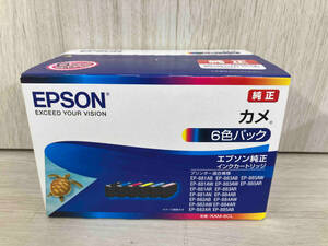 【未開封品】EPSON カメ6色パック 純正カートリッジ