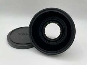 極上品　SONY VCL-HG0758 ソニー　ビデオカメラ用　ワイドコンバージョンレンズ　LENS