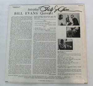 xyu★LP-E78★ビルエヴァンス インタープレイ SMJ-6150 ジャケットサイン入 Interplay Bill Evans★