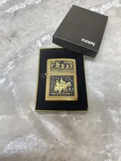 zippo  ラマンチャ　ドンキホーテ　風車　馬