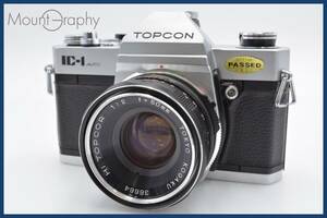★実用美品★ 東京光学 TOKYO KOGAKU トプコン TOPCON IC-1 + 50mm F2 カメラ下側裏側のケース付属 同梱可 #tk3599