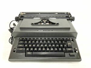 昭和レトロ！◆olivetti オリベッティ◆タイプライター LETTERA 39EC 通電確認済 現状品