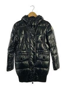 MONCLER◆ダウンジャケット/0/ナイロン/BLK/ファ－欠品/102-093-46321-96/ファ－欠品