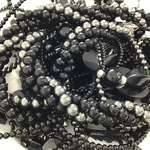 宝石　ルース　黒色　色石　オニキス　カラーストーン　裸石【同梱不可/売り切り/05-36】