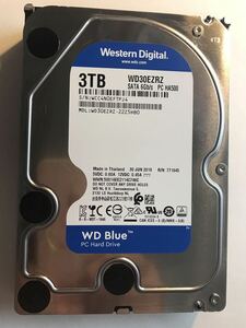 ①Western Digital/ウエスタンデジタル　3.5インチ　SATA　HDD　ハードディスクWD30EZRZ 　3TB　 
