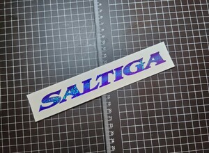 貴重！ダイワ精工株式会社当時物　Daiwa Saltiga Aurora Sticker/ソルティガ ステッカー　シール/ホログラム/オーロラ コースタル/Z 4500　