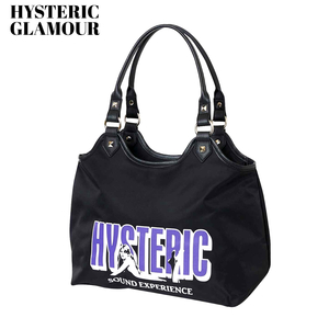 新品【HYSTERIC GLAMOUR WOMEN SOUND EXPERIENCE トートバッグ 01232QB03996 BLACK ヒステリックグラマー トートバッグ バック】